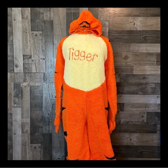 Disney Other Mens The Disney Store Tigger Fuzzy Onesie Costume